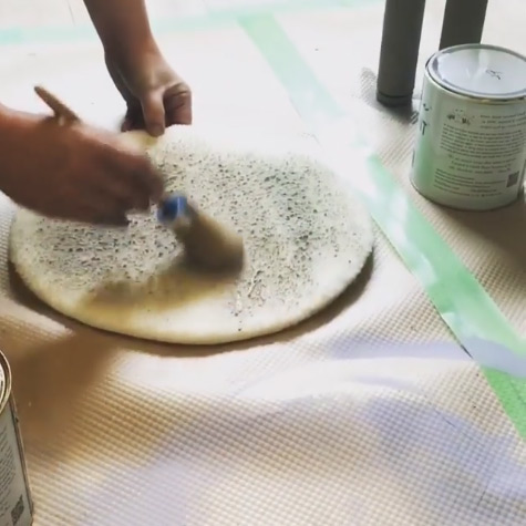 チェアカバーペイント