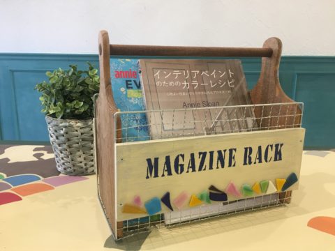 【冬の工作ワークショップ】まな板を使ってマガジンラックをつくろう！