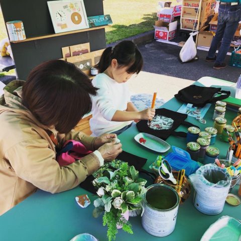 矢巾町秋まつりワークショップ報告