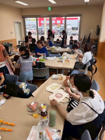 ハピファミレッスン（コープ花巻あうる様）でワークショップを行いました！